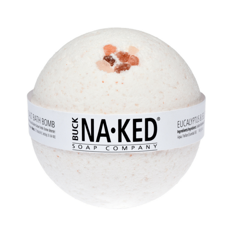 buck naked soap company eucalyptus himalayan sea salt