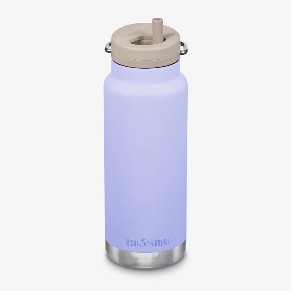 Heather purple 32 ounce twist cap water bottle. 