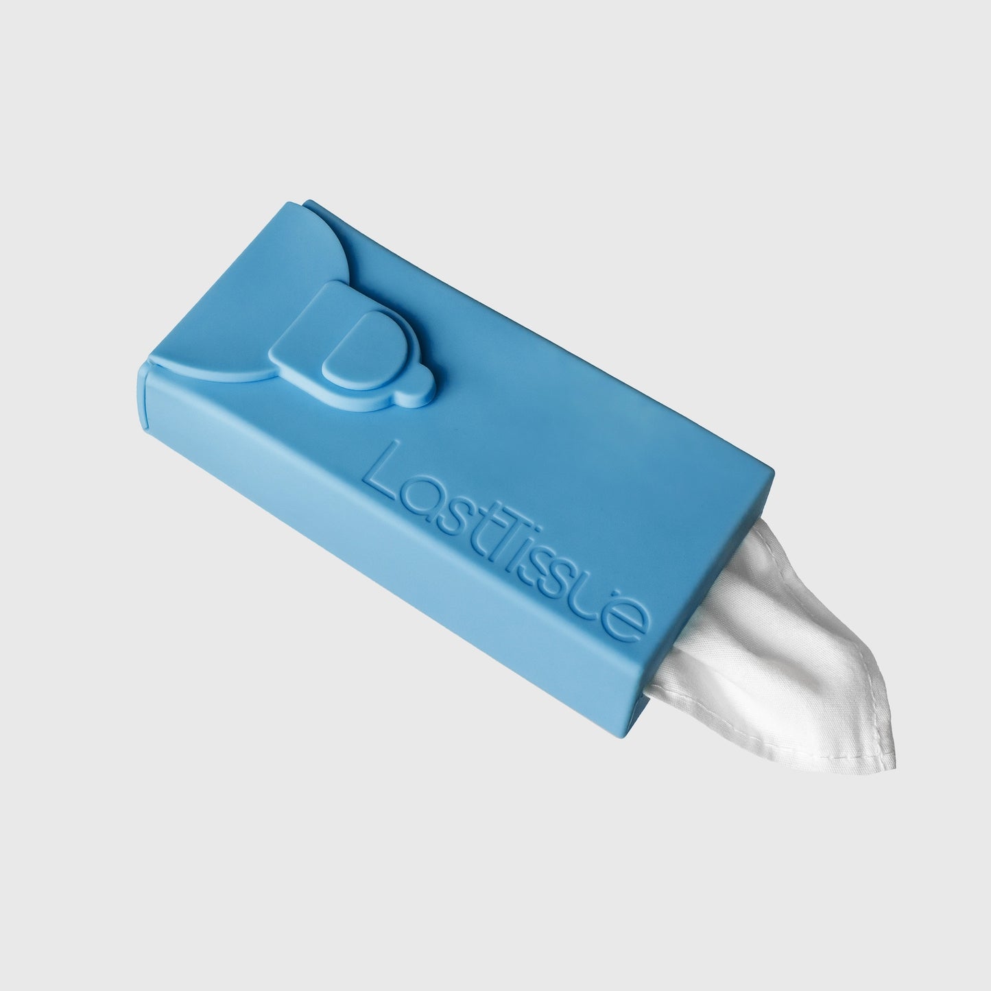 Blue Reusable Organic Cotton Tissue Pack.