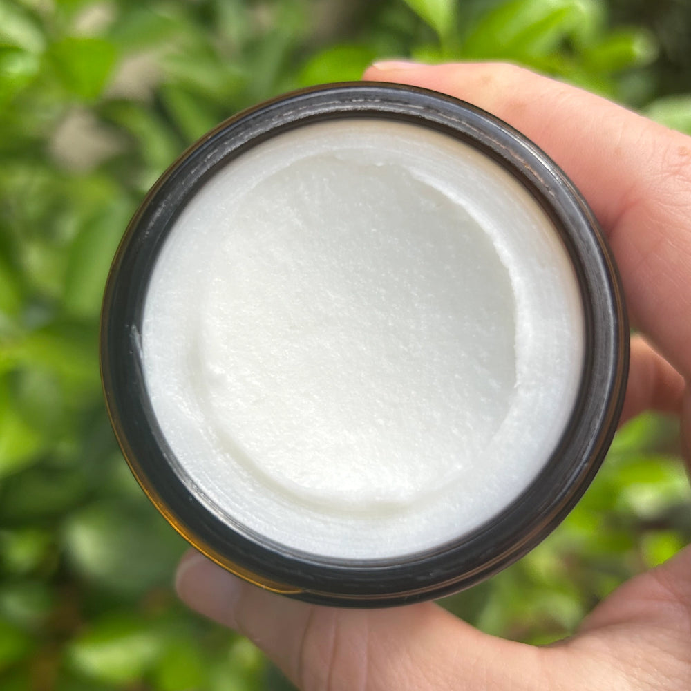 Top view of sleep time magnesium butter. 