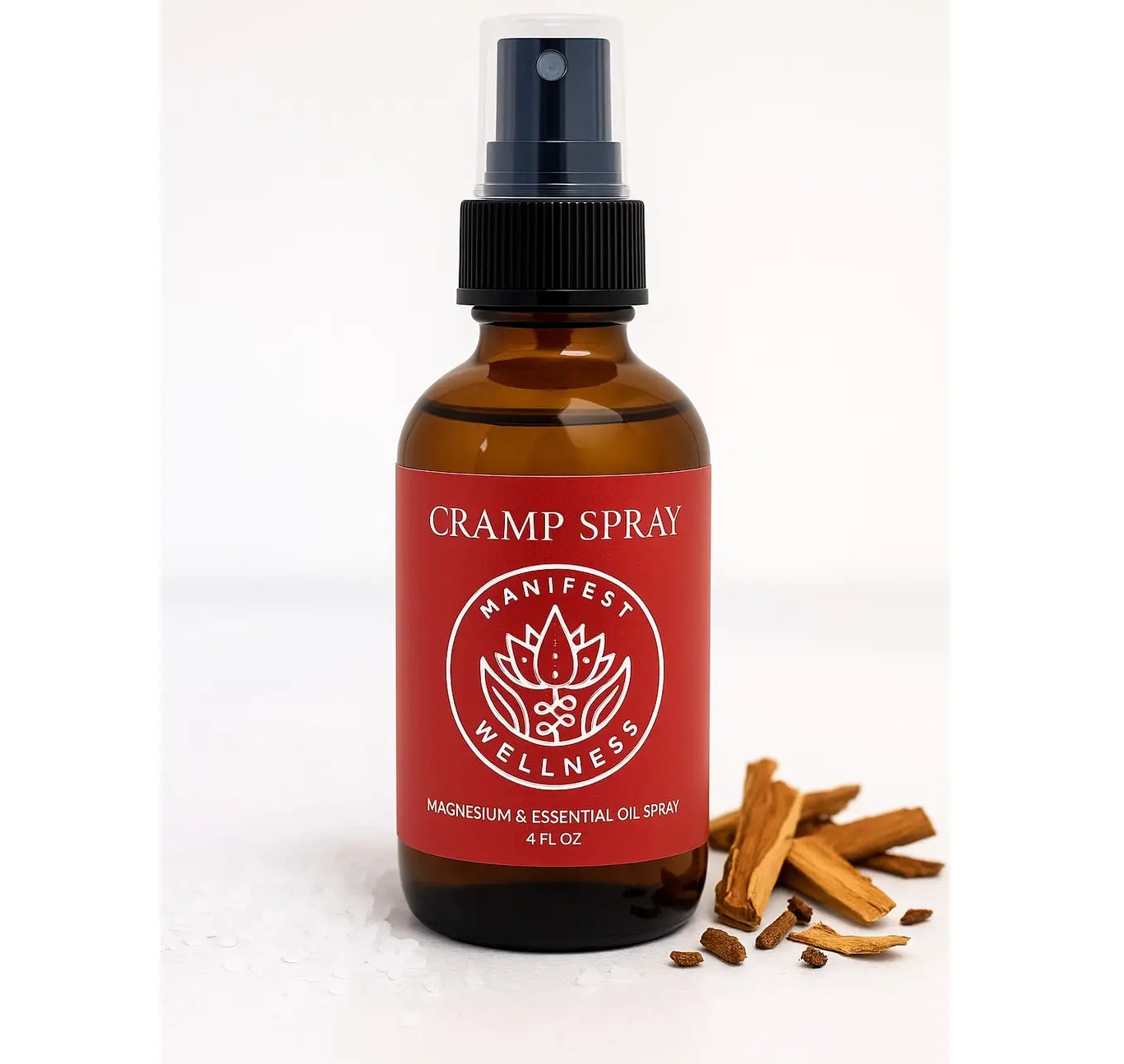 4 ounce cramp spray bottle.