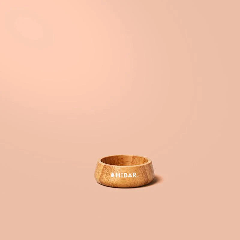 Side view of hibar bamboo shower holder.