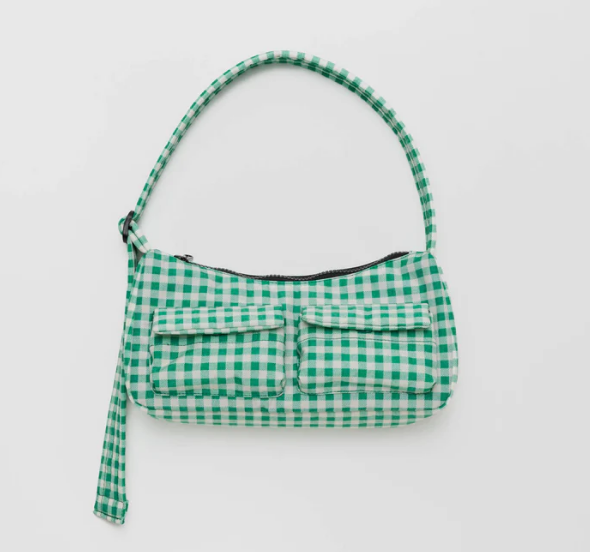 Baggu Cargo Shoulder Bag - Black