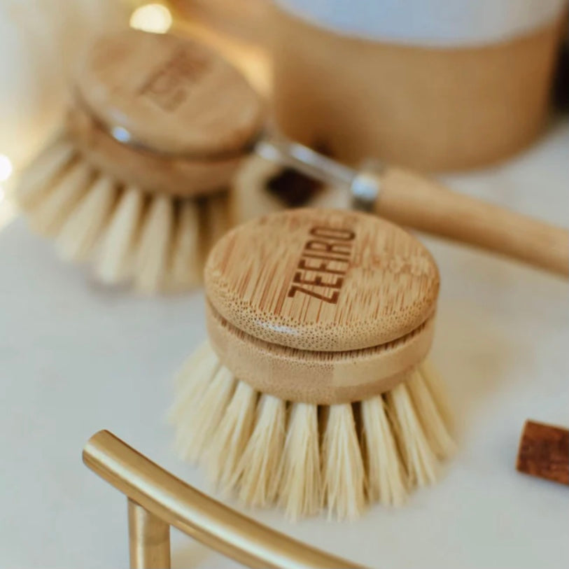 Bamboo and Sisal Dish Brush