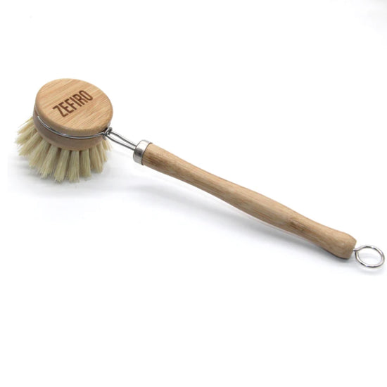 Bamboo and Sisal Dish Brush