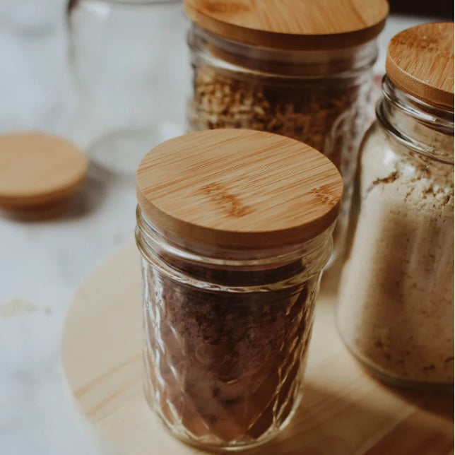 Bamboo Jar Lid