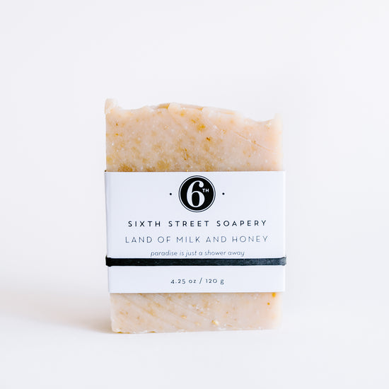 Load image into Gallery viewer, land of milk and honey soap bar
