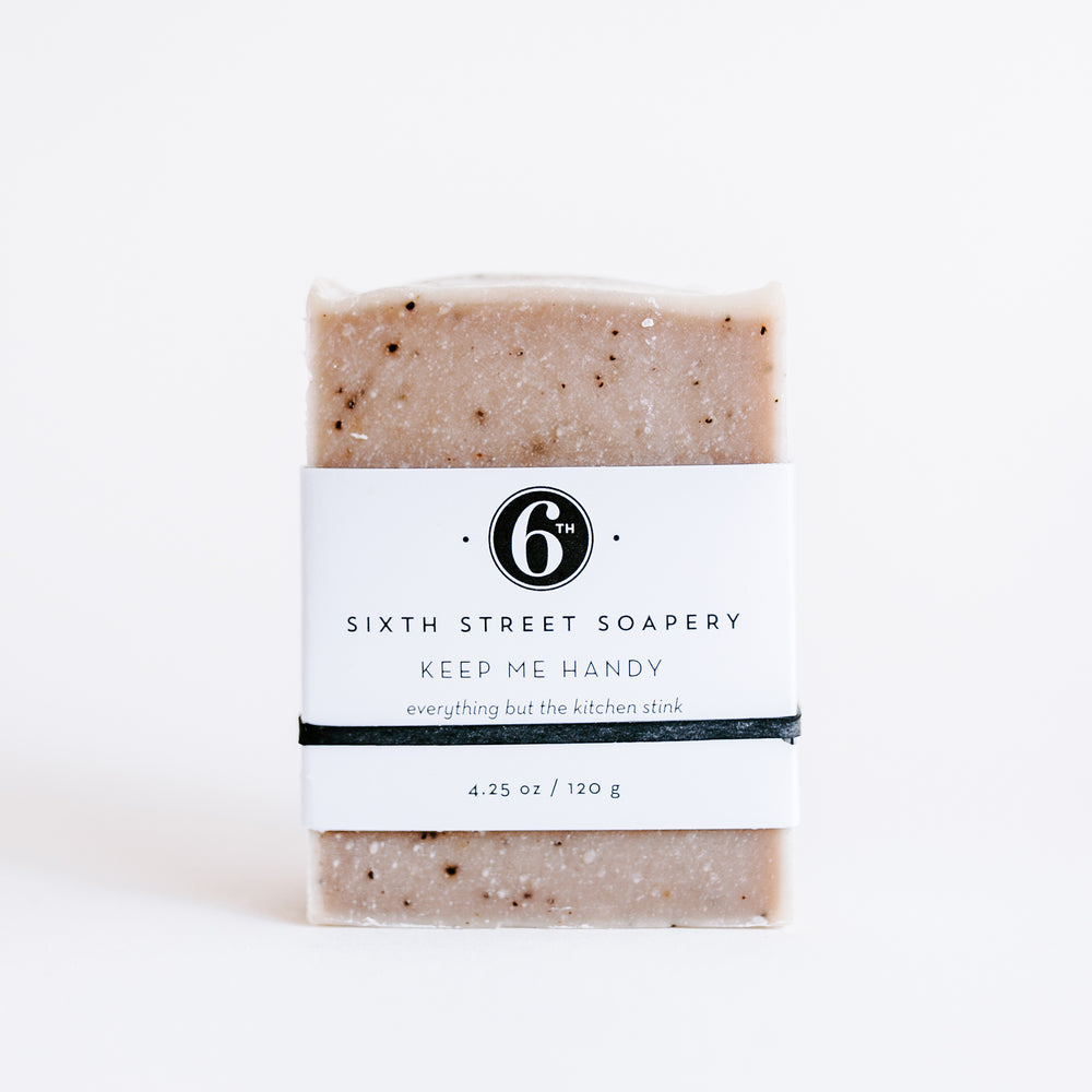 sixth and zero keep me handy soap bar