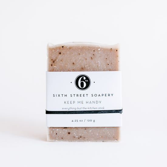 Load image into Gallery viewer, sixth and zero keep me handy soap bar
