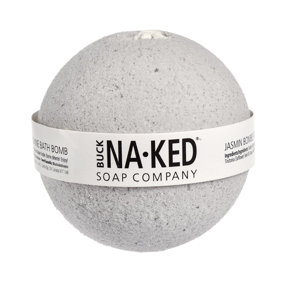 Load image into Gallery viewer, buck naked soap company bath bomb jasmine
