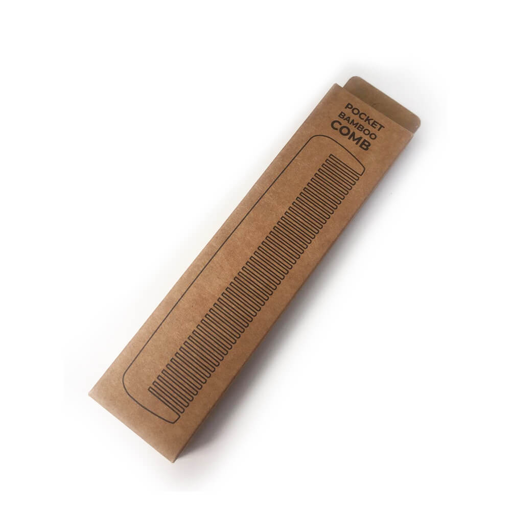 zero waste club bamboo pocket comb