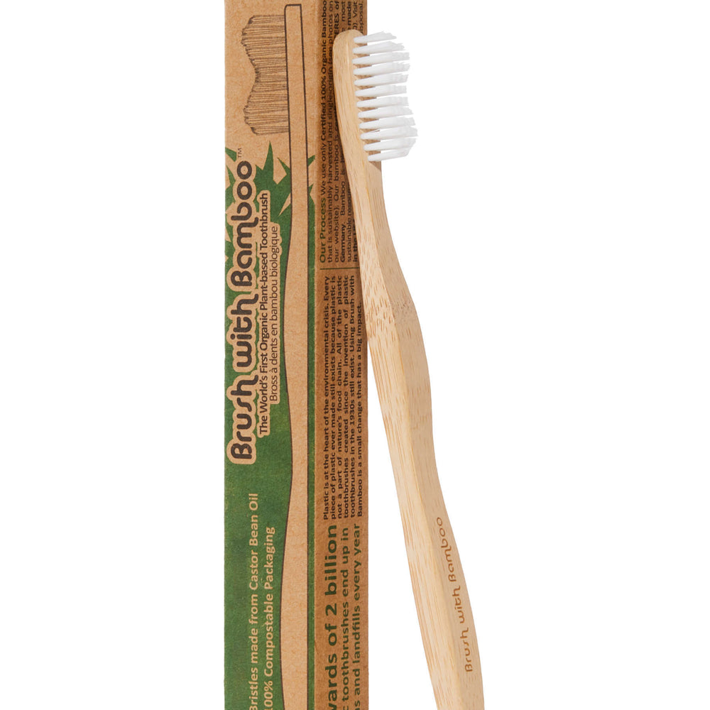 biobased brush with bamboo toothbrush