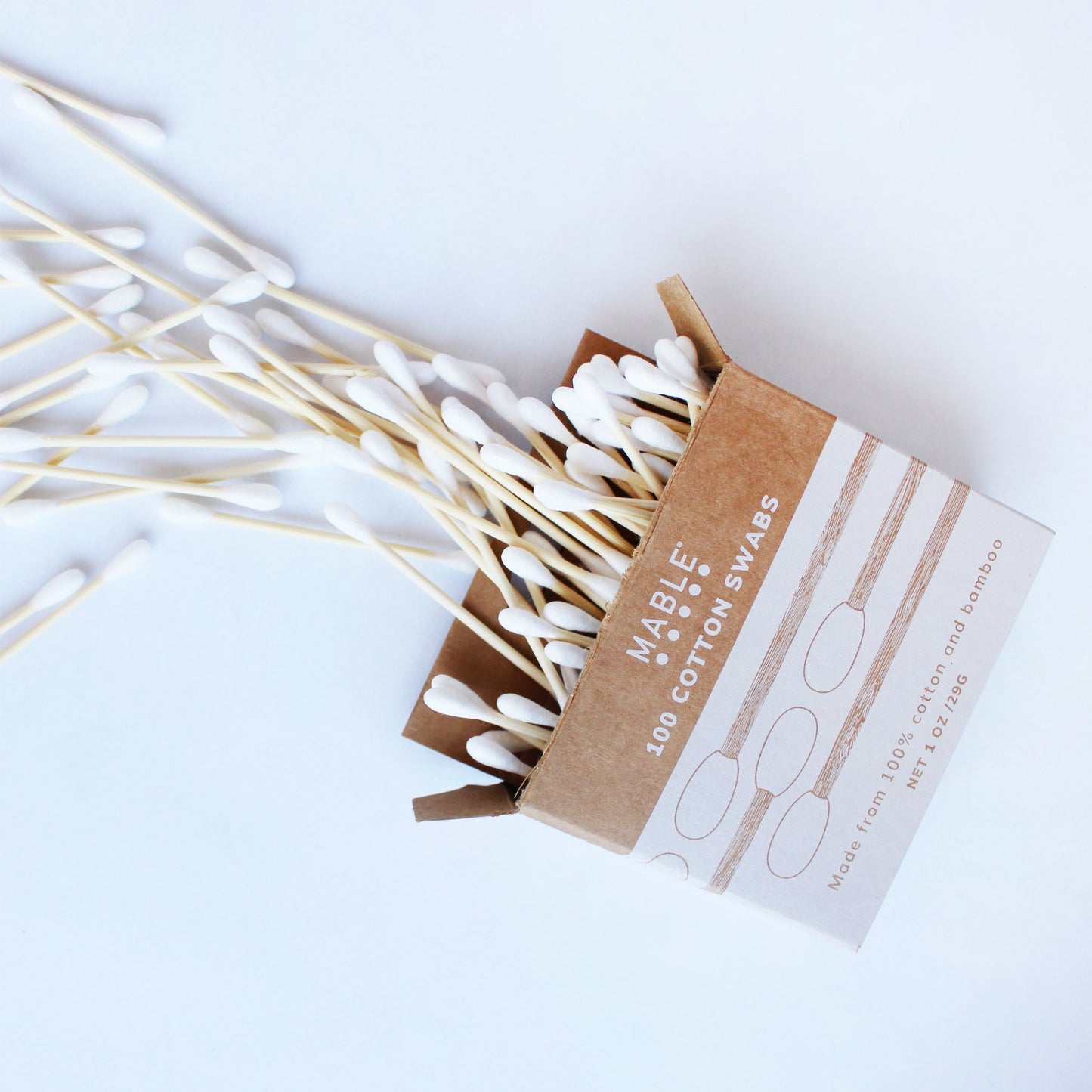 mable cotton swabs 100