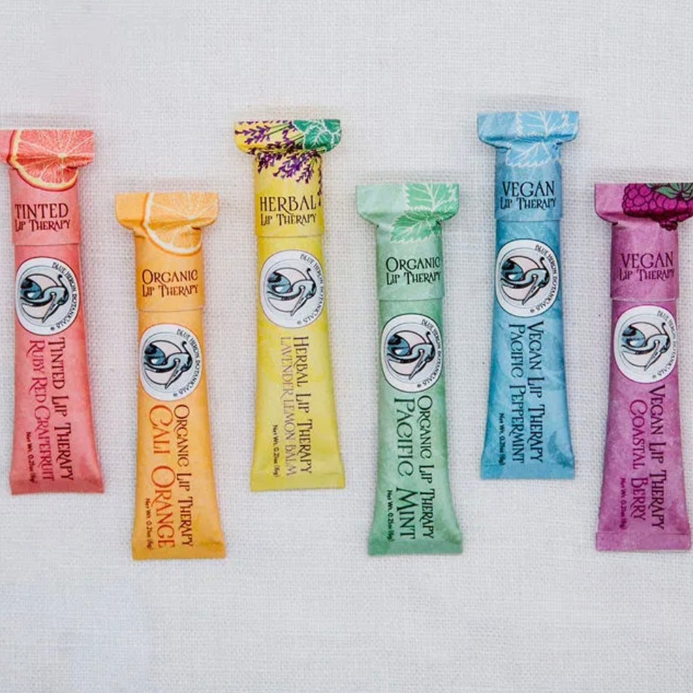 lip therapy balms blue heron organics