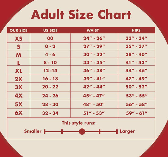 Load image into Gallery viewer, period company high waisted size chart
