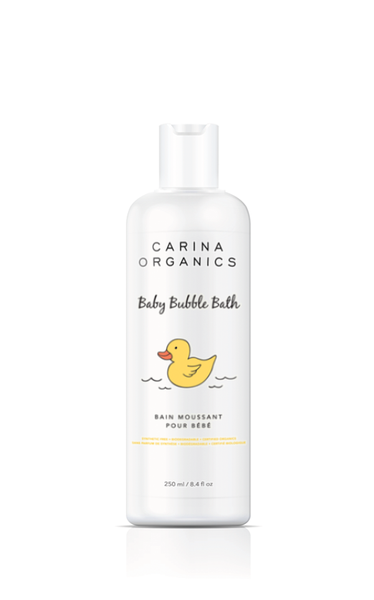 baby bubble bath carina organics