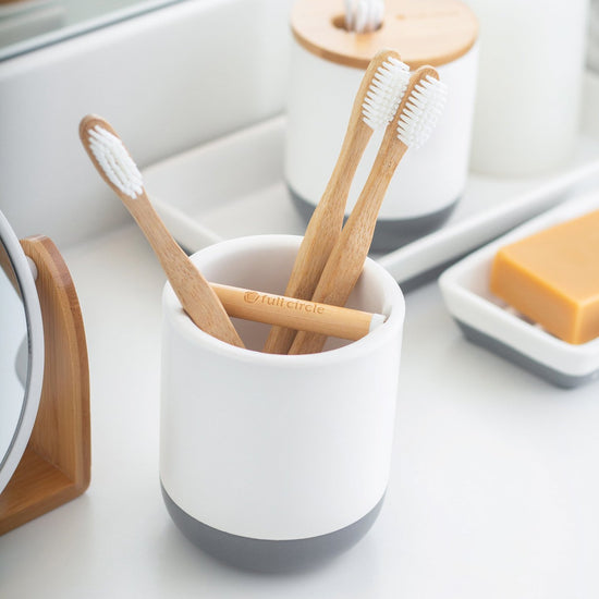 full circle home toothbrush holder