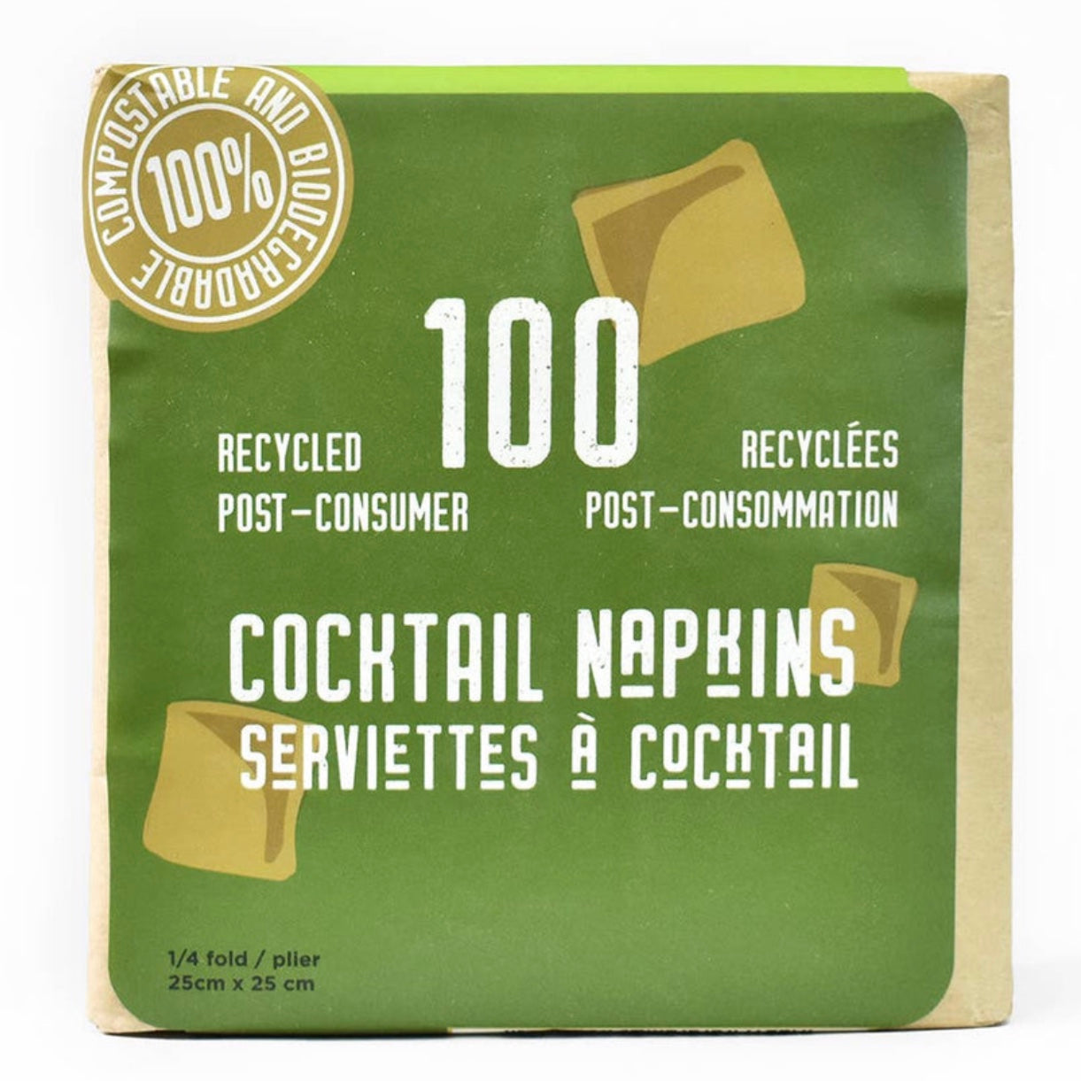 Compostable Cocktail Napkins
