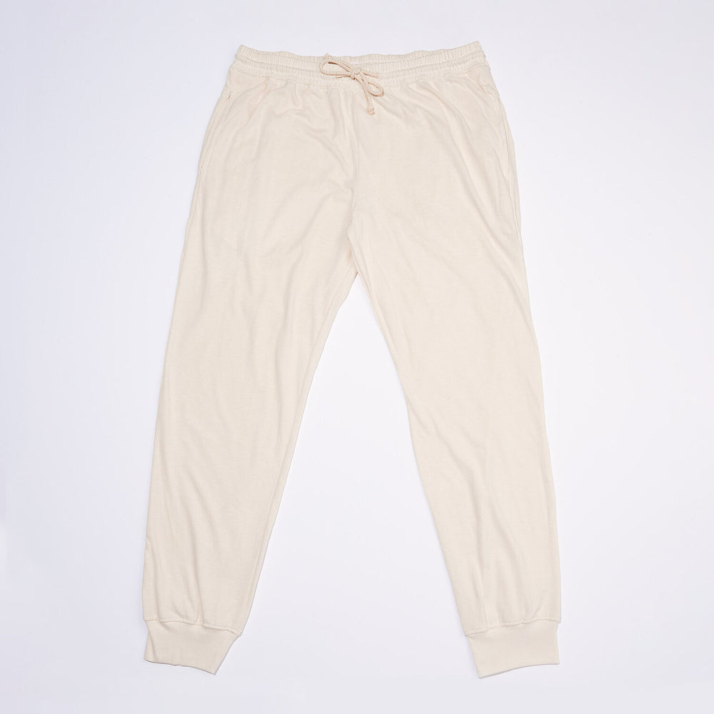 harvest and mill cotton jogger white