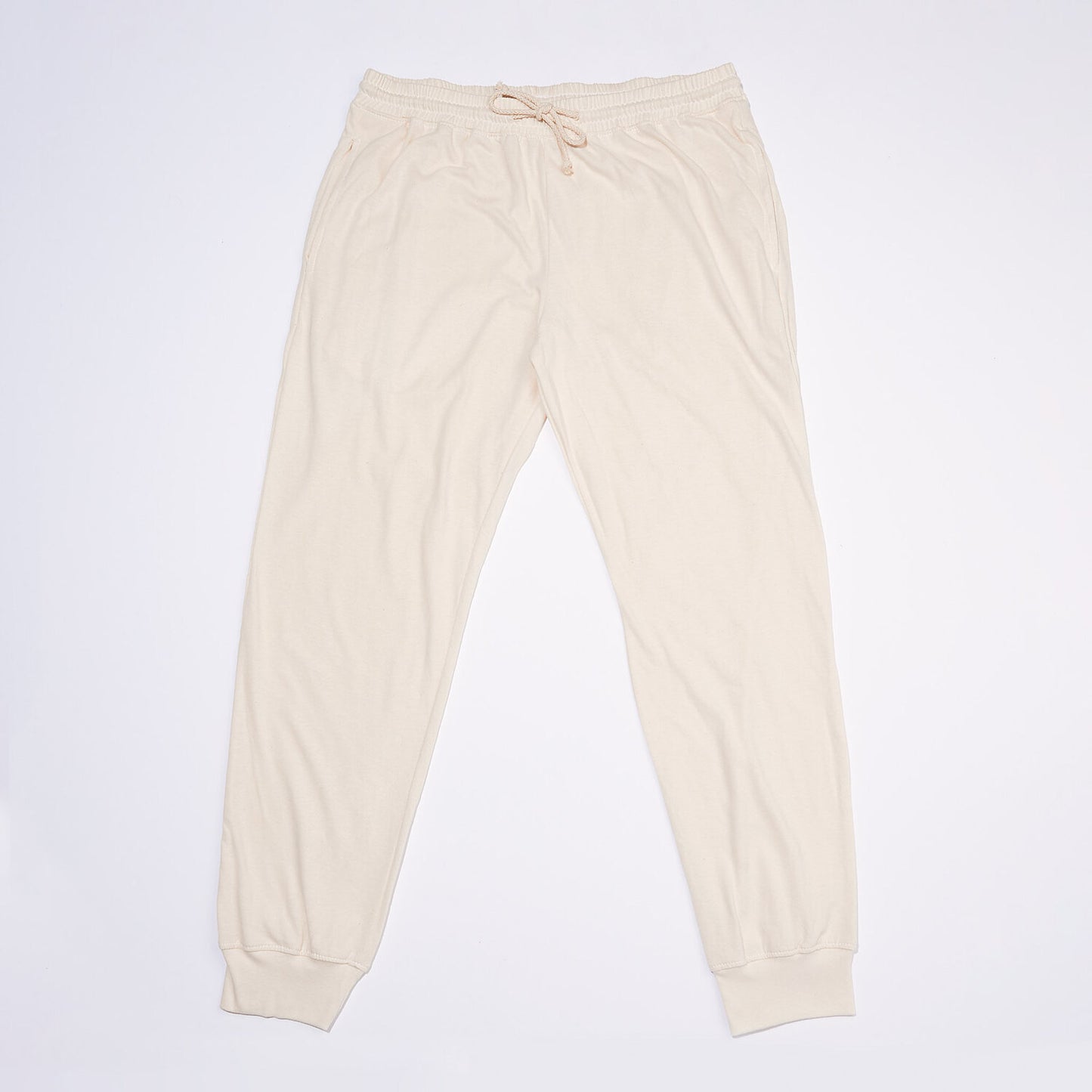 harvest and mill cotton jogger white