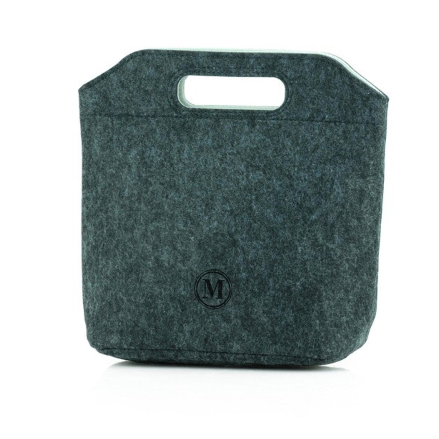 minimal eco felt lunch bag